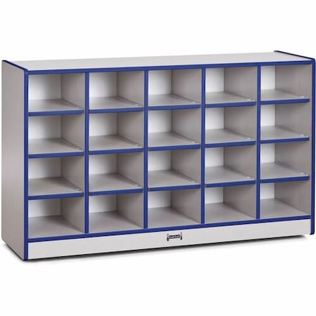Jonti-Craft CUBBIE, 20 TRAY, NO BINS, BE JNT0420JCWW003